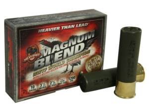 Hevi-Shot Magnum Blend Turkey 10 Gauge Ammo 3-1/2" #5, #6, #7 Tungsten Shot 2-3/8 oz Box of 100