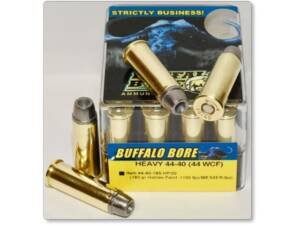 Buffalo Bore 44-40 WCF Ammo 185 Grain Lead Hollow Point Box of 500
