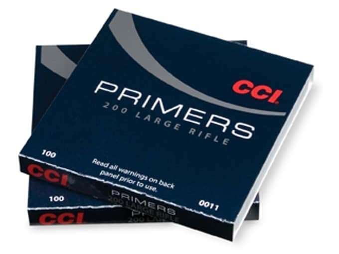 CCI Large Rifle Primers #200 Of 5000 Piece