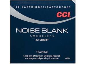 CCI Noise Blanks 22 Short Blank Ammo Box of 3000