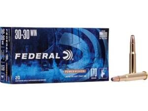 Federal Power-Shok 30-30 Winchester Ammo 170 Grain Jacketed Soft Point Box of 500