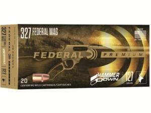 Federal Premium HammerDown 327 Federal Magnum Ammo 127 Grain Bonded Jacketed Soft Point Box of 500