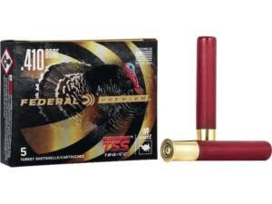 Federal Premium Heavyweight TSS Turkey 410 Tungsten Ammo box of 100 rounds