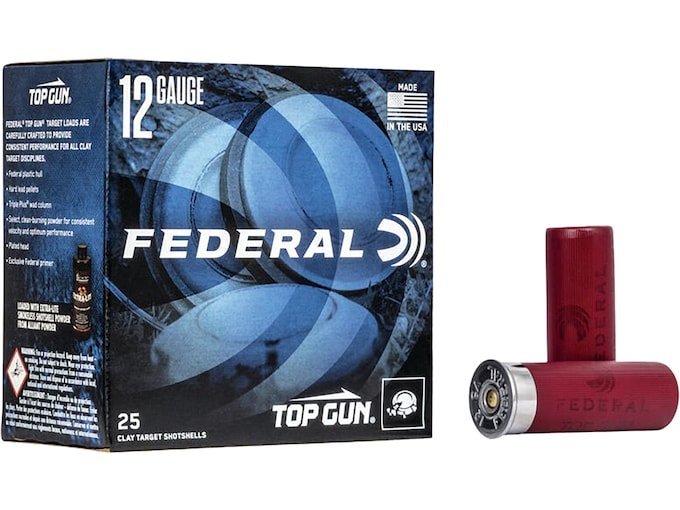 Federal Top Gun Extra Lite 12 Gauge Ammo box of 1000