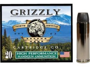 Grizzly Cartridge Bear Load 500 S&W Magnum Ammo 440 Grain Flat Nose Box of 200