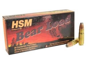 HSM Bear 458 Socom Ammo 350 Grain Jacketed Flat Nose Box of 500