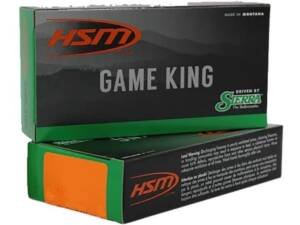 HSM GameKing 25 Winchester Super Short Magnum (WSSM) Ammo 117 Grain Sierra GameKing Spitzer Box of 500