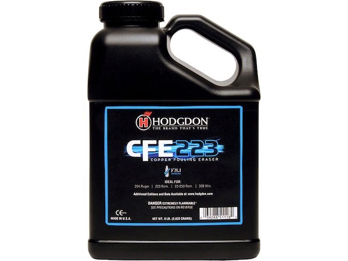 Hodgdon CFE 223 Smokeless Gun Powder Of 8 Pound