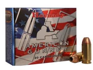 Hornady American Gunner 10mm Auto Ammo 155 Grain Hornady XTP Jacketed Hollow Point Box of 500 Rounds