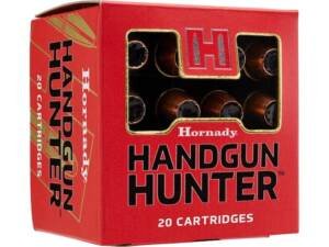 Hornady Handgun Hunter 500 S&W Magnum Ammo 300 Grain Hornady MonoFlex Solid Hornady Handgun Hunter 500 S&W Magnum Ammo 300 Grain Hornady MonoFlex Solid Hollow Point Lead Free Box of 200Hollow Point Lead Free Box of 20