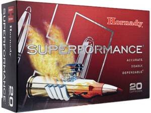 Hornady Superformance 300 Savage Ammo 150 Grain Hornady SST (Super Shock Tip) Polymer Tip Box of 500
