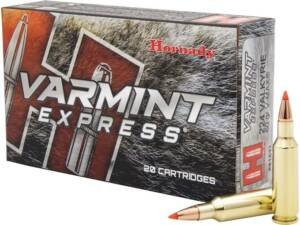 Hornady Varmint Express 224 Valkyrie Ammo 60 Grain Hornady V-Max Polymer Tip Box of 500