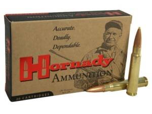 Hornady Vintage Match 8x57mm JS Mauser (8mm Mauser) (323 Diameter) Ammo 196 Grain Jacketed Hollow Point Box of 500