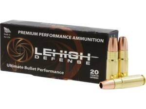 Lehigh Defense Controlled Fracturing 458 Socom Ammo 300 Grain Fragmenting Hollow Point Lead Free Box of 200