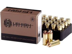 Lehigh Defense XD 10mm Auto Ammo 115 Grain Lehigh Xtreme Defense Fluted Lead Free Box of 500 Rounds