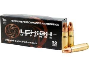 Lehigh Defense Xtreme Penetrator 458 Socom Ammo 302 Grain Fluted Lead Free Box of 200