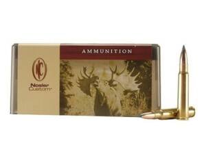 Nosler Custom 8x57mm JS Mauser (8mm Mauser) (323 Diameter) Ammo 180 Grain Nosler Ballistic Tip Polymer Tip Box of 300