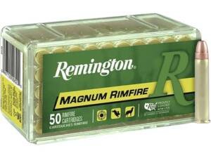 Remington 22 Winchester Magnum Rimfire (WMR) Ammo 40 Grain Jacketed Hollow Point box of 2000