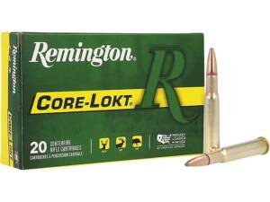 Remington Core-Lokt 30-40 Krag Ammo 180 Grain Jacketed Soft Point Box of 500