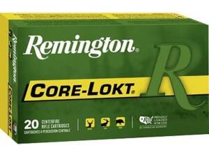 Remington Core-Lokt 450 Bushmaster Ammo 260 Grain Jacketed Soft Point Box of 500