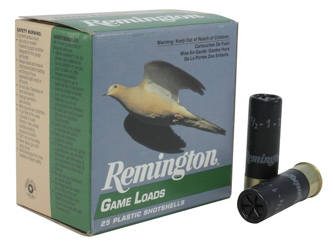 Remington Game Load Ammunition 16 Gauge 2-3/4" 1 oz #7-1/2 Shot box of 1000 rounds
