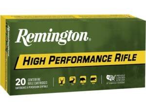 Remington High Performance Rifle 45-70 Government Ammo 300 Grain Jacketed Hollow Point Box of 300