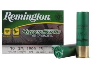 Remington HyperSonic Waterfowl 10 Gauge Steel Ammo Box of 500