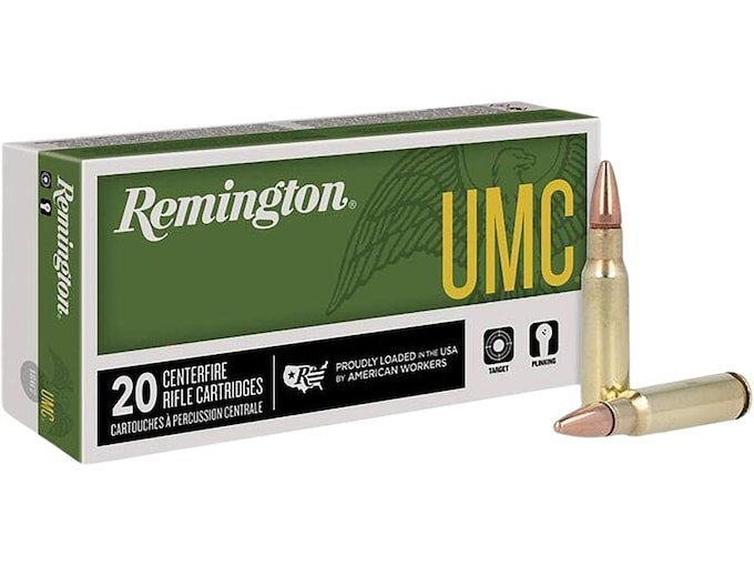 Remington UMC 6.8mm Remington SPC Ammo 115 Grain Full Metal Jacket box of 500