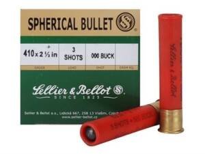Sellier & Bellot 410 Buckshot Ammo 2-1/2" box of 500 rounds
