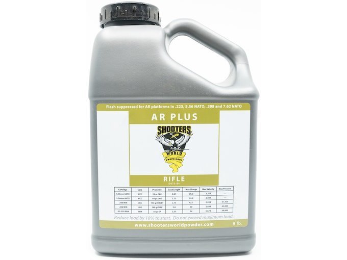 Shooters World AR Plus D073-04 Smokeless Gun Powder Of 8 Pound