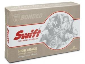Swift High Grade Dangerous Game Hunting 458 Winchester Magnum Ammo 500 Grain Swift A-Frame Bonded Round Nose Box of 100