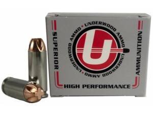 Underwood 10mm Auto Ammo 140 Grain Lehigh Xtreme Penetrator Fluted Lead Free Box of 500 Rounds