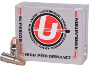 Underwood 357 Sig Ammo 124 Grain Hornady XTP Jacketed Hollow Point Box of 500
