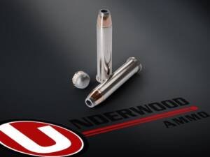 Underwood 45-70 Government +P Ammo 300 Grain Hornady Interlock Jacketed Hollow Point Box of 500