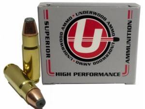 Underwood 458 Socom Ammo 300 Grain Jacketed Hollow Point Box of 500