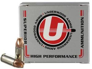 Underwood Xtreme Defender 9mm Luger Ammo 90 Grain Lehigh Xtreme Defense Fluted Lead Free Box of 500