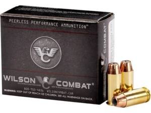 Wilson Combat 460 Rowland Ammo 200 Grain Hornady XTP Jacketed Hollow Point Box of 500