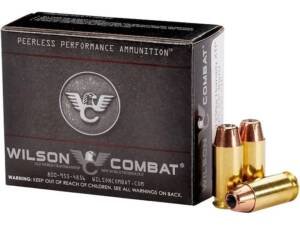 Wilson Combat 460 Rowland Ammo 230 Grain Hornady XTP Jacketed Hollow Point Box of 500
