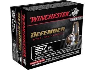 Winchester Defender 357 Sig Ammo for Self-Defense
